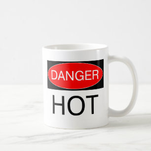Mug Danger - Hot Funny Attention sac T-shirt Cravate t
