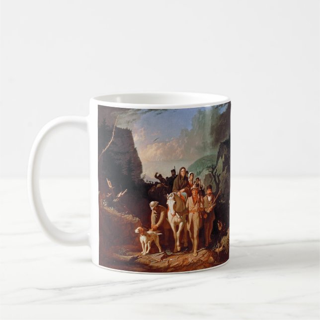 Mug Daniel Boone escortant des colons  (Gauche)