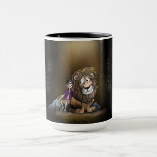 Mug Daniel dans la fosse aux lions
