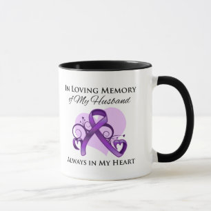 Mug Dans la mémoire de mon mari - Cancer pancréatiqu