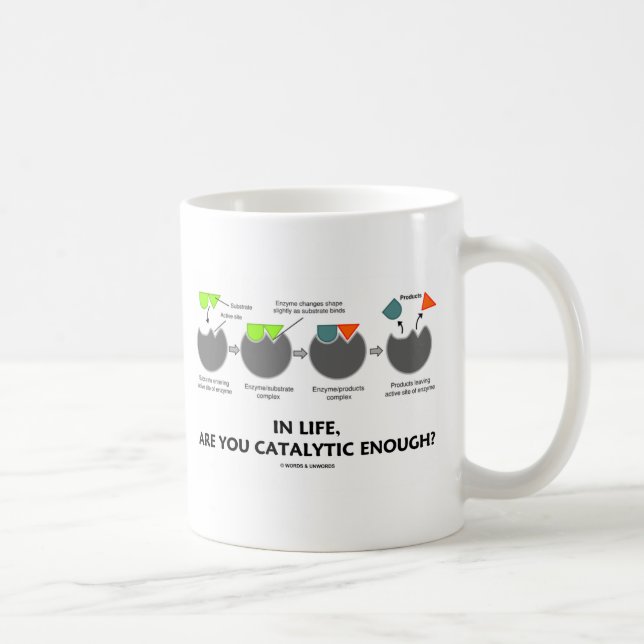Mug Dans la vie il y a-t-vous assez catalytiques ? (Droite)