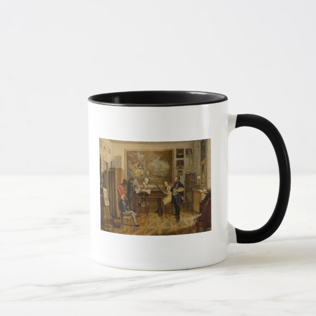 Mug Dans le studio de Miklos Barabas (Droite)