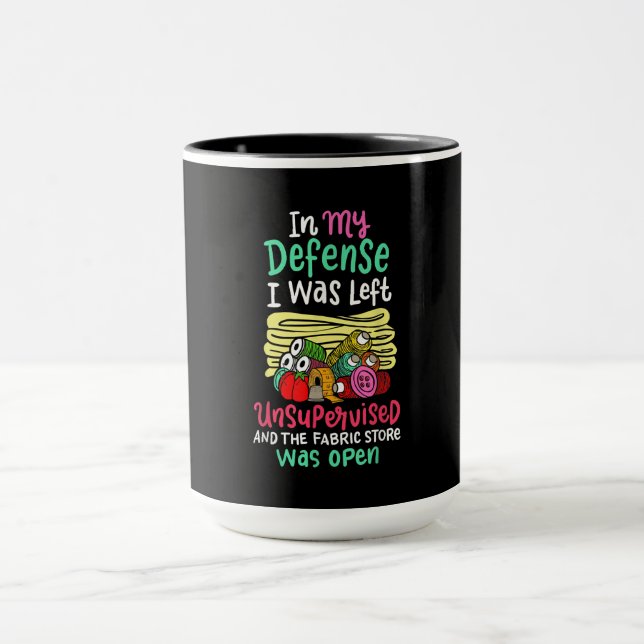 Mug Dans Ma Défense, J'Ai Été Laissé Sans Surveillance (Centre)