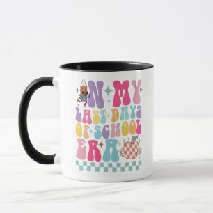Mug Dans mes Dernières journées de l'ère scolaire la v
