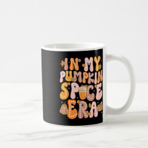 Mug Dans Mon Citrouille Épice Époque Drôle Rétro Vibes