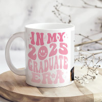 "Dans mon ère de diplôme" Pink Retro Photo personn