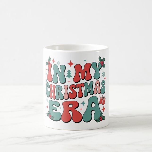 Mug Dans mon ère de Noël Mignons Noël Super Noël Noël  (Centre)