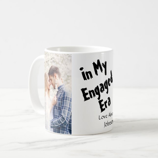 Mug Dans Mon Ère Engagée Coupe De Café Glass Coupe (Devant gauche)