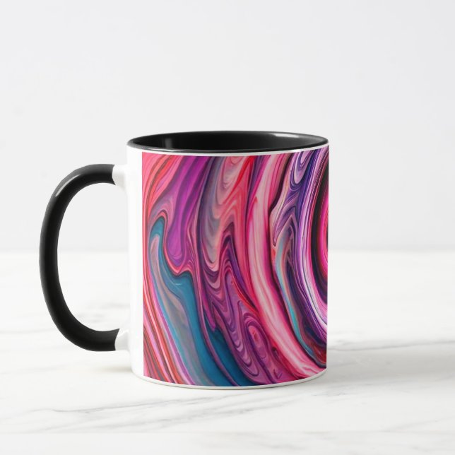 Mug "Danse Abstraite rayonnante" (Gauche)