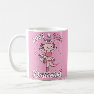 Mug Danse Axolotl rose dans Ballet Tutu
