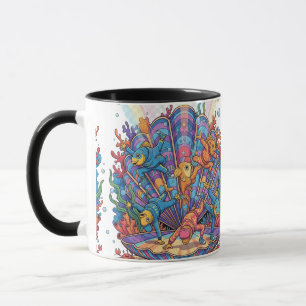 Mug Danse Break Profonde Mer : Hip Hop Poisson Streetw