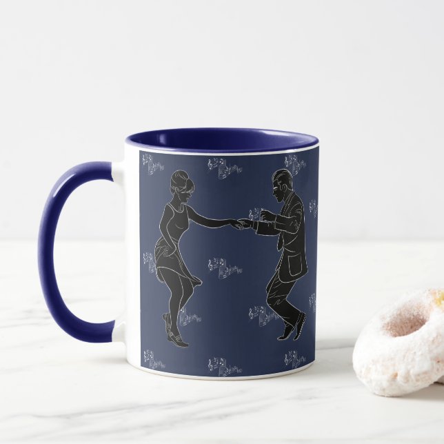 MUG DANSE COUPLES* (Avec donut)
