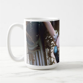 Mug Danse de ballet dans un Tutu bleu