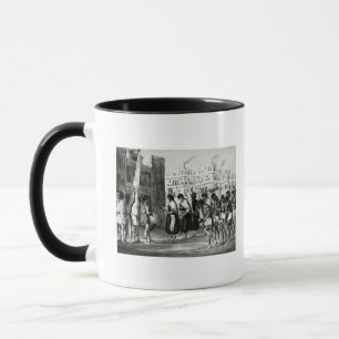 Mug Danse de Buffalo chez Pueblo de Zuni