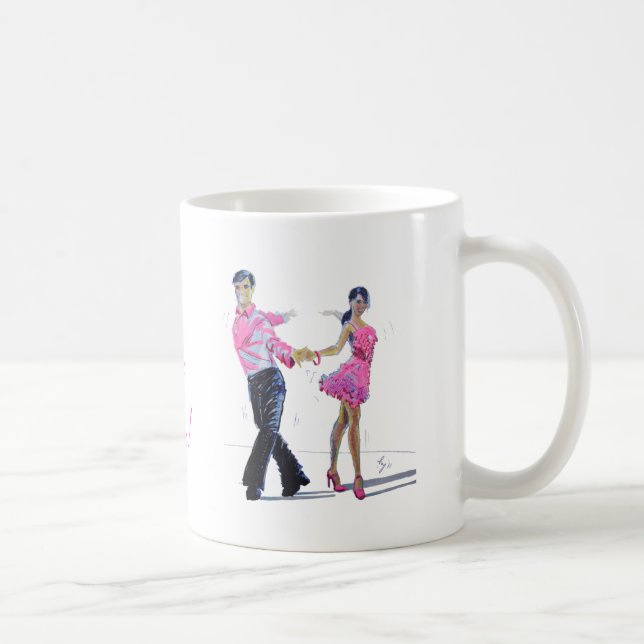 Mug Danse de salon de Cha Cha Cha (Droite)
