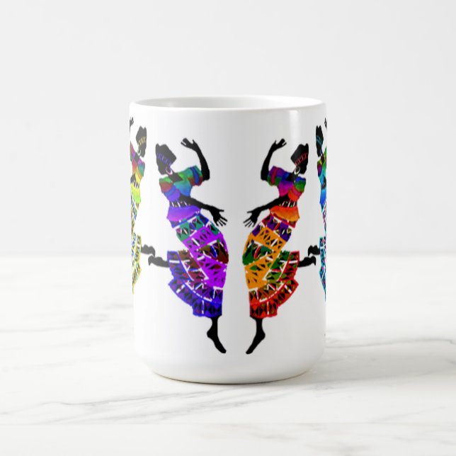 Mug Danse des pieds africains (Centre)
