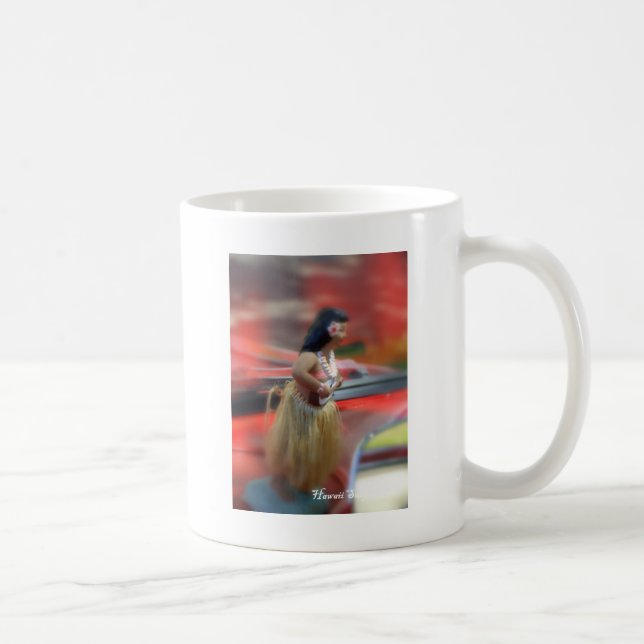 Mug Danse polynésienne de panneau de tiret (Droite)