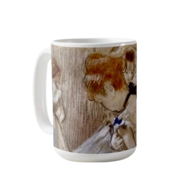 Mug Danseur de Dega avec ruban bleu (Créateur téléchargé)