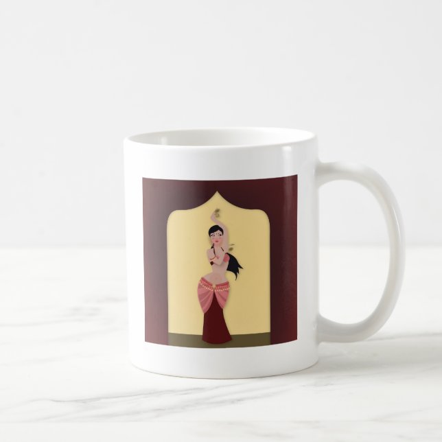Mug Danseur du ventre Danseur du Moyen-Orient (Droite)