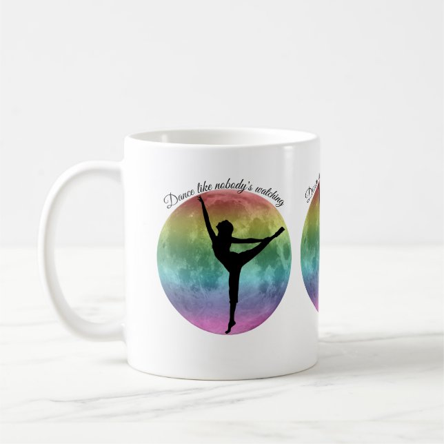 Mug Danseur tee - shirt "Rainbow moon dancer (Gauche)