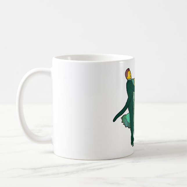 Mug Danseurs de valse viennois de salle de bal, (Gauche)