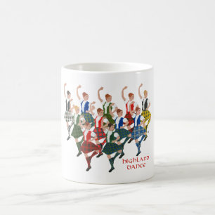 Mug Danseurs des Highlands écossais