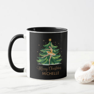 Mug Danseuse de ballet Ballerine personnalisée Noël