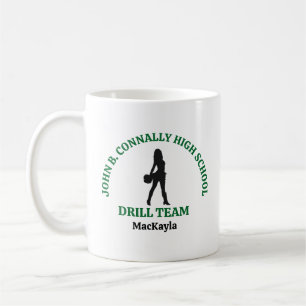 Mug Danseuse de l'équipe de drill de Green High School