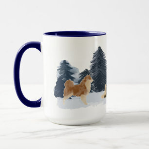 Mug d'aquarelle finlandaise