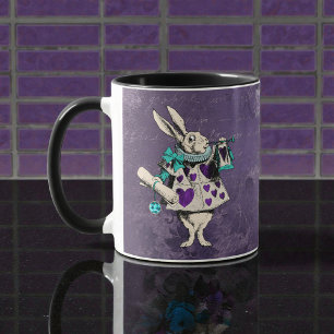 Mug Dark Alice Rustique Violet Foncé