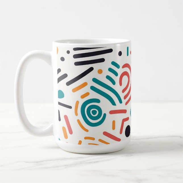 Mug d'art Abstrait (Gauche)