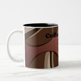 mug d'art abstrait moderne pour café 