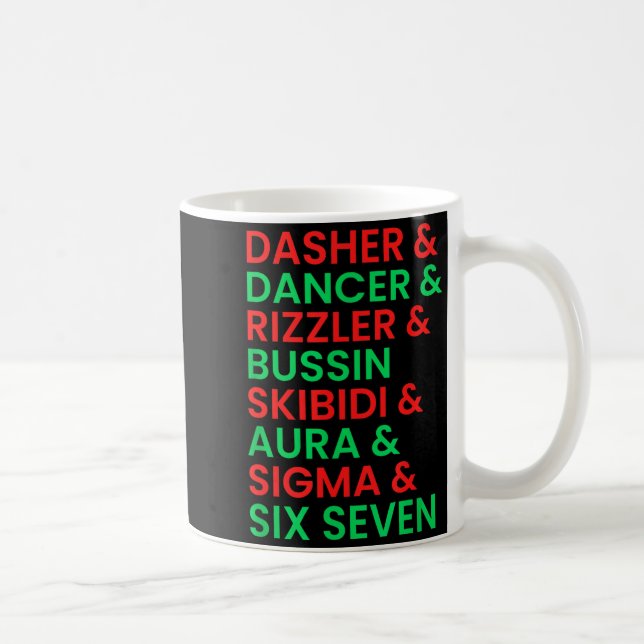 Mug Dasher Dancer Prancer &amp; Rizzler 67 Funny Kids  (Droite)