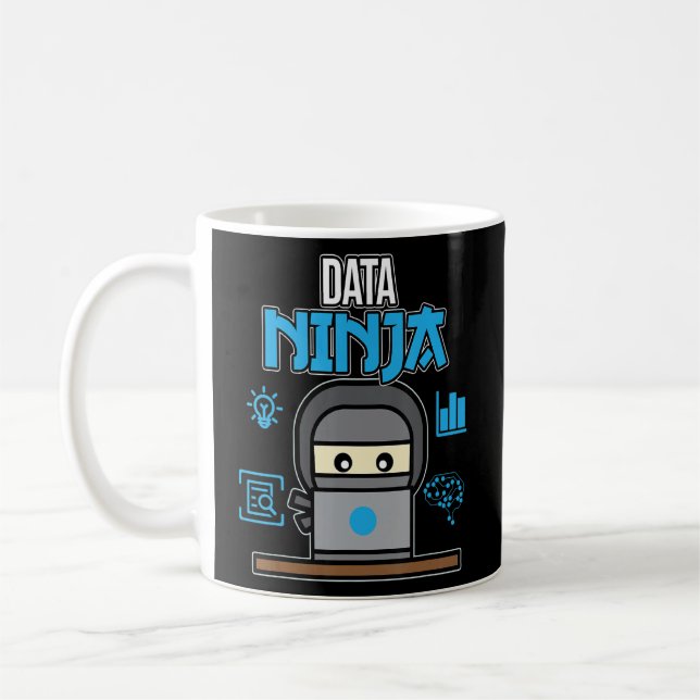 Mug Data Ninja Analyste de données Scientifique inform (Gauche)