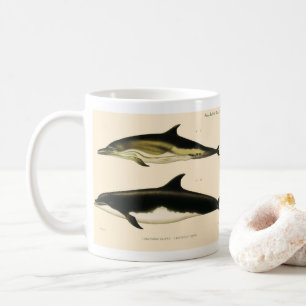 Mug Dauphins vintage, mammifères marins Animaux 