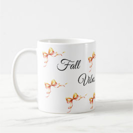 Mug d'automne personnalisé - Vibes d'automne perso