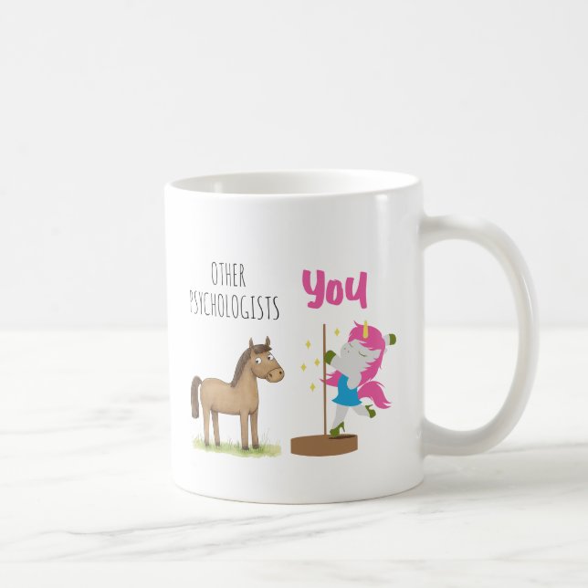 Mug D'autres psychologues contre vous psychologie (Droite)