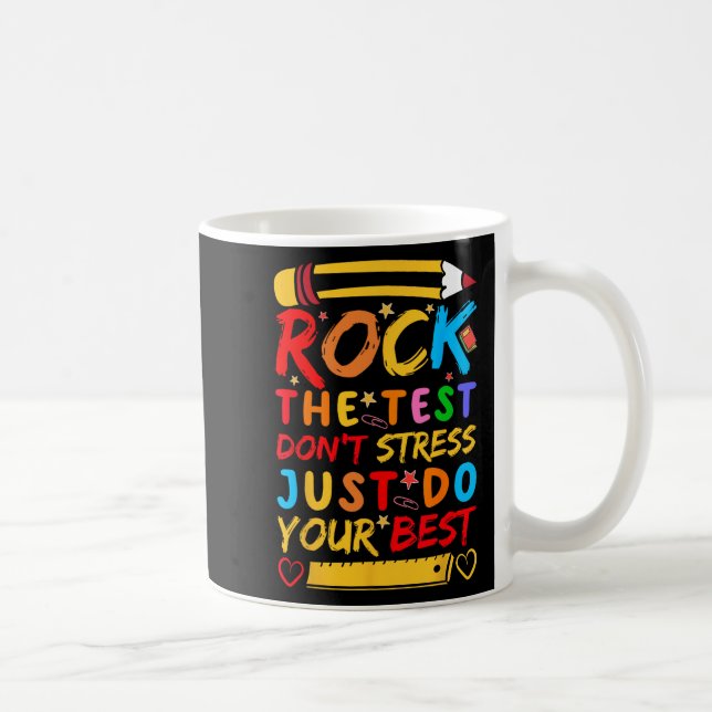 Mug Day Rock Le Test Funky Enseignant Test Ex (Droite)
