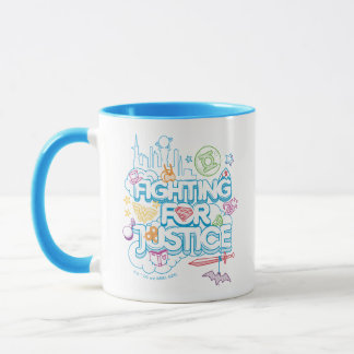 Mug DC Super Hero Girls Fighting For Justice