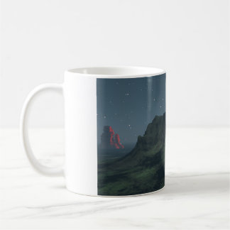 Mug de 11 oz avec l'image "Monuments du désert"