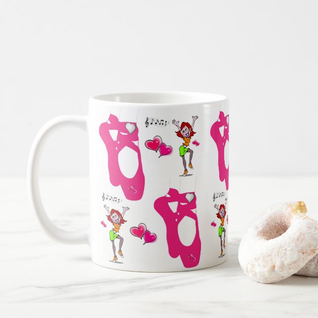 Mug de ballet (Avec donut)