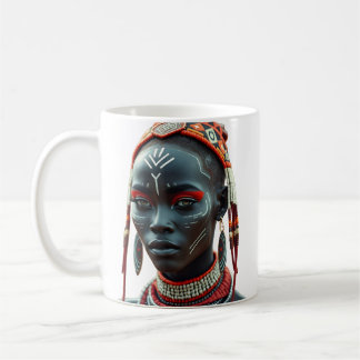 Mug de beauté tribale africaine | Afrocentrique