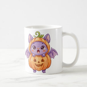 Mug de bébé chauve-souris mignon en costume de cit