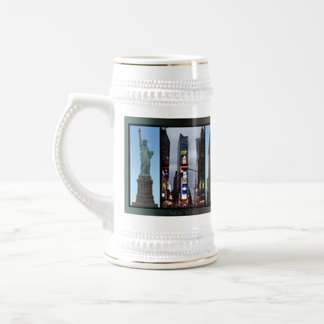 Mug de bières New York City Mug de souvenirs (Gauche)