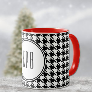 Mug de boissons combo Motif de base initiale