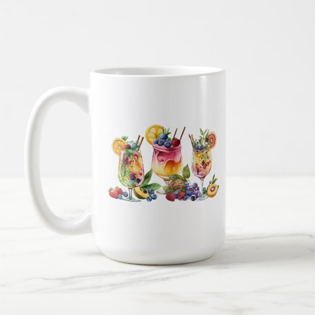 Mug de boissons tropicales (Gauche)