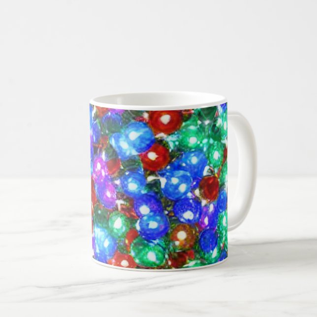 Mug de bonbons couleur Noël (Devant droit)
