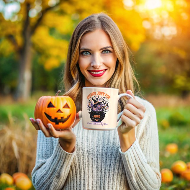 Mug de brasse magique d'Halloween personnalisée -  (Créateur téléchargé)