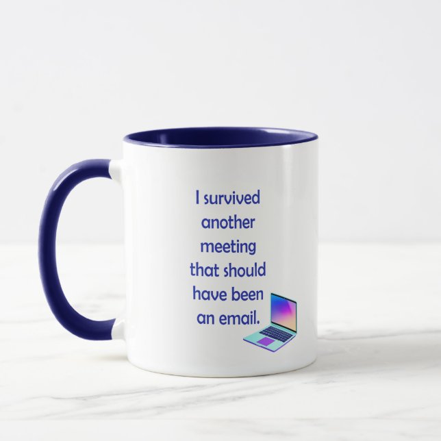 Mug de bureau amusant (Gauche)
