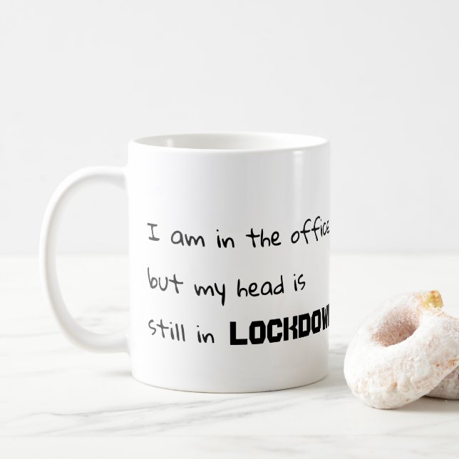 Mug de bureau amusant - Pour les collègues (Avec donut)